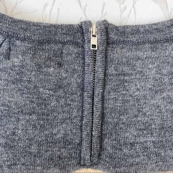 FENN WRIGHT MANSON Angora Rabbit Blend Colorblock Stripe Sweater medium - Picture 8 of 11